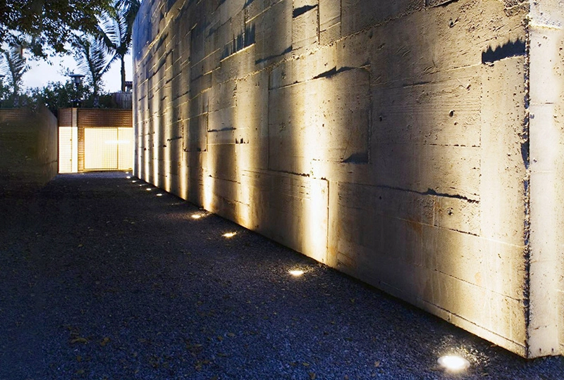 Stainless Steel LED Underground Light IP67 LED Deck Light 1W 2W 3W 4W LED Buried Light Dimmable Outdoor LED up Light Square Ingroud up Light