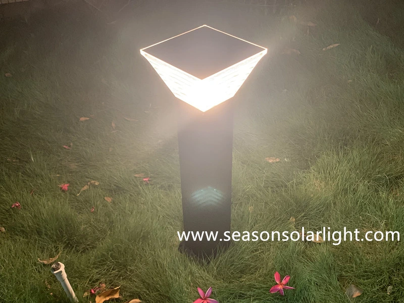 New 2021 Lighting Bright 8W LED Outdoor Solar Garden Light for Landscape Yard Lighting