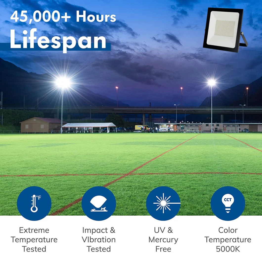 200W LED Landscape Lights with CE, LED Pathway Lights with Warm White Color IP65 Waterproof Lamps for Driveway, Yard, Lawn, Flood, Swimming Pool, Outdoor Garden