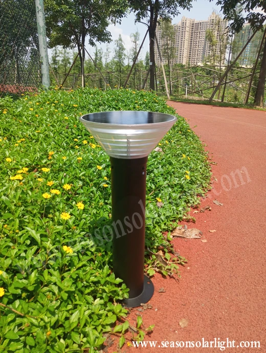 Contemporary Style Lighting All-in-One Outdoor Light LED Solar Garden Light for Project Lighting