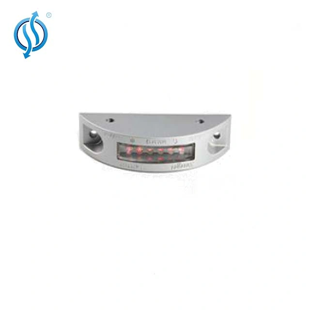 Arc Aluminum Alloy Solar Road Stud Light Waterproof Solar LED Deck Pier Light
