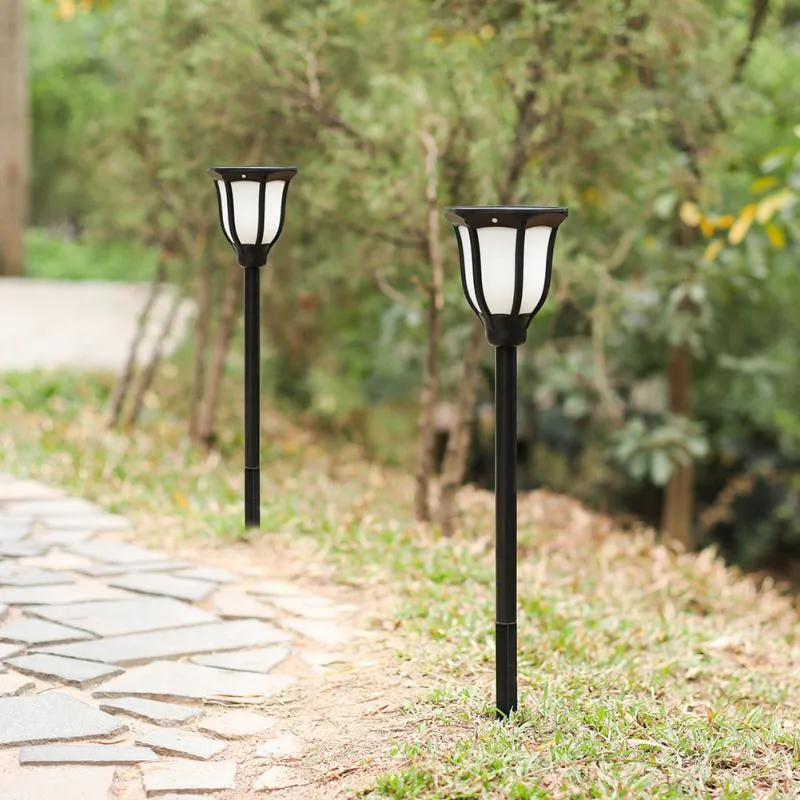 Zj Multicolor Dusk to Dawn Auto On/Off Decorative Landscape Lights Retro Lights Waterproof Outdoor Solar Garden Lights