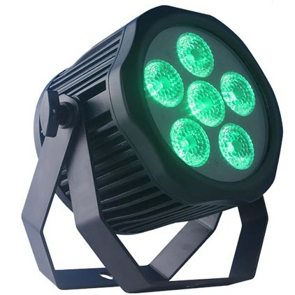 Outdoor 6X18W 6 in 1 Hex LED Battery Powered Wireless Wifly Lighting