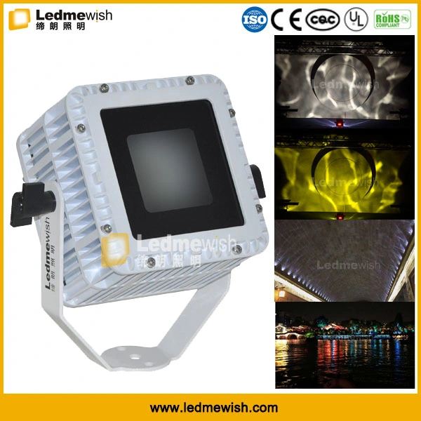 Outdoor LED water wave reflection effect building area lighting