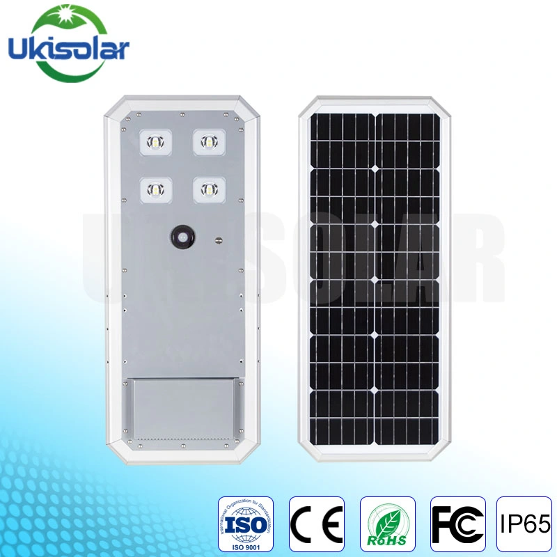 Ukisolar Evergreeno Maintenance Free All in One 30W Outdoor Light Solar LED Street Lighting Light