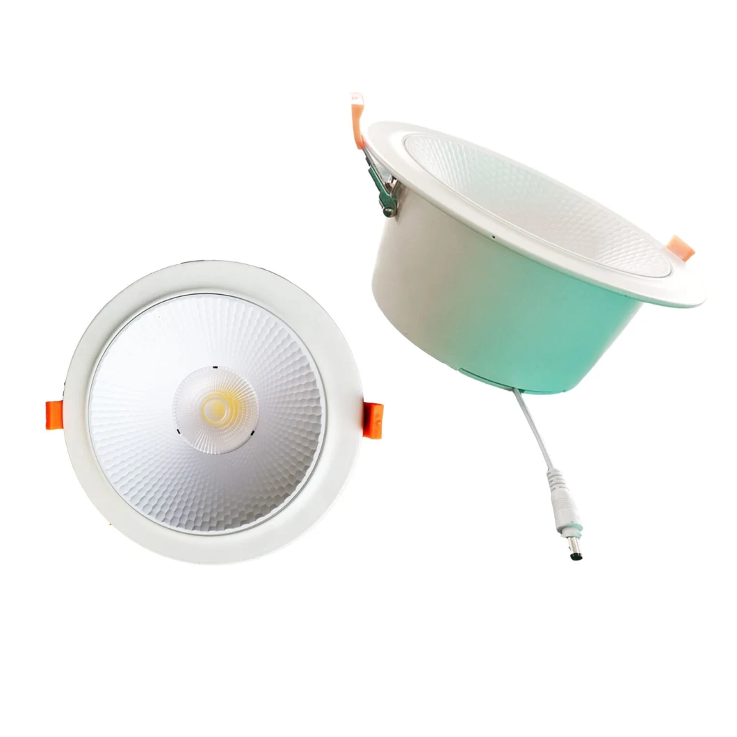Die Casting Commercial LED Lighting CREE COB10~50W LED Downlight