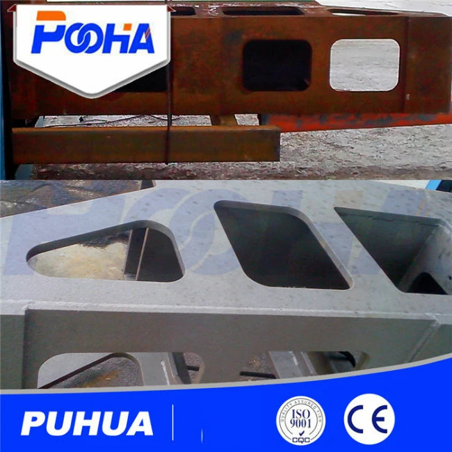 Roller Conveyor Steel Tube Outer External Shot Blasting Machine