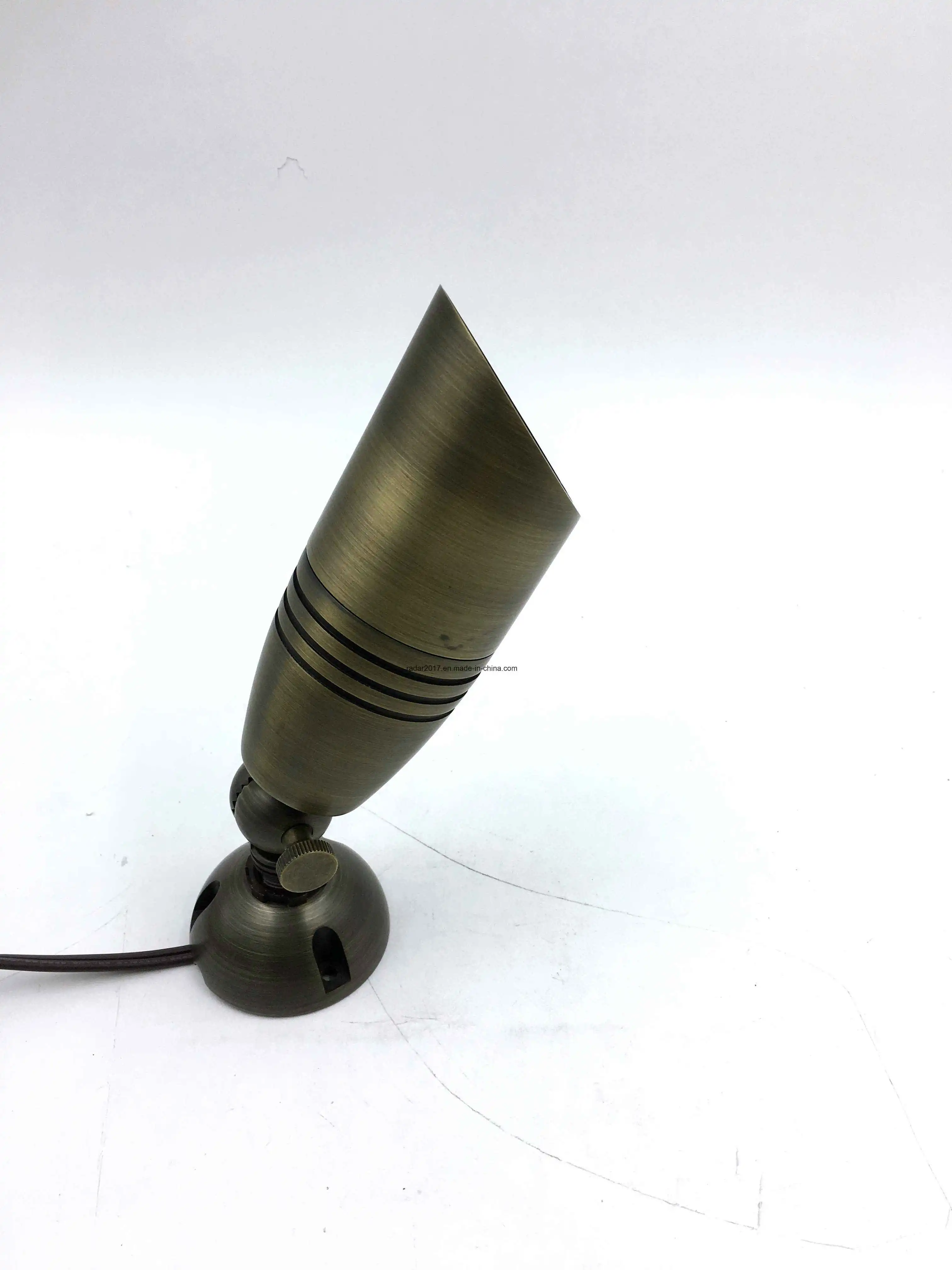 High Quality Antique Brass Spotlight Outdoor Garden Light Landscape Lighting Fixture