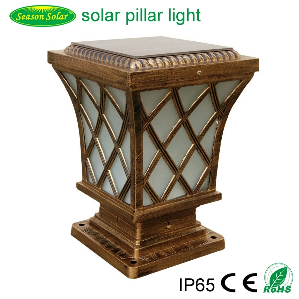 2 in 1 LED Lighting Outdoor Solar Post Light for Garden Landscape Lighting