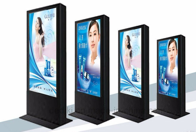 Dedi IP65 Floorstanding Digital Signage Full HD Outdoor LCD Screen, Freestanding Outdoor Digital Signage