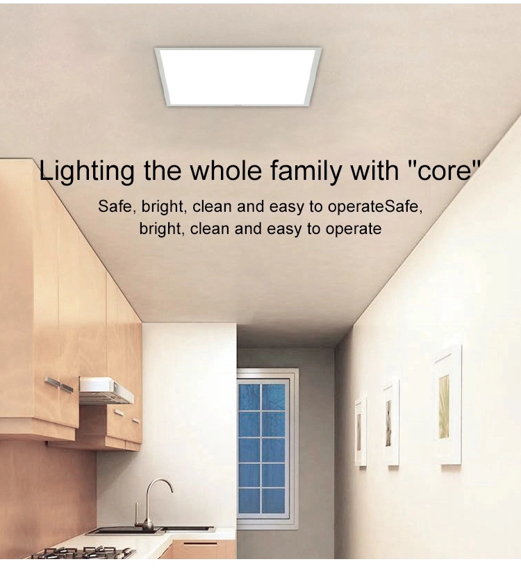 Commercial LED Lighting, Big Watt LED Panel, White Color 600*600mm 36W Ultra Slim LED Panel Light