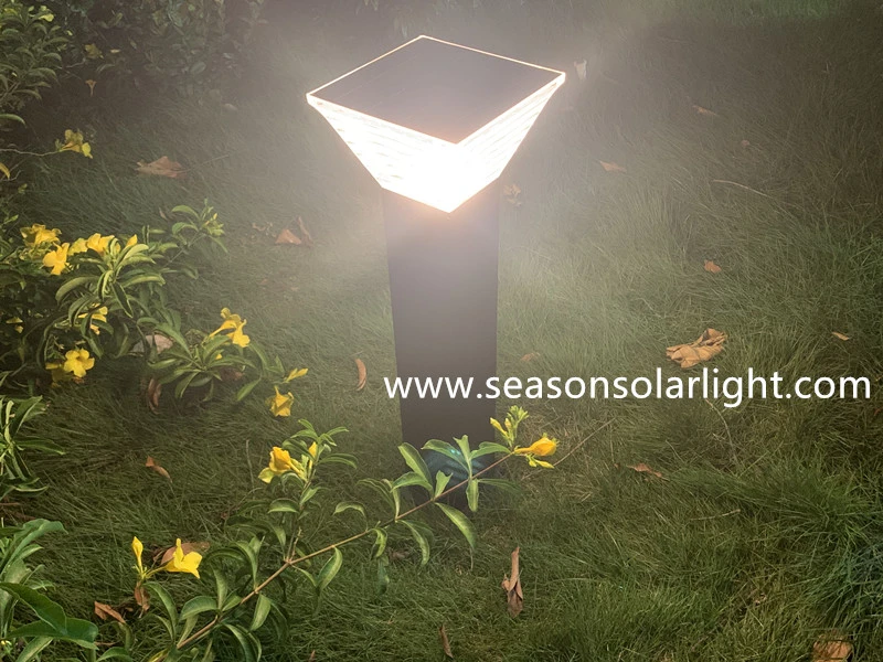 New 2021 Lighting Bright 8W LED Outdoor Solar Garden Light for Landscape Yard Lighting