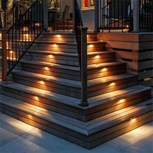 12V LED 2700K Half Moon Deck Lighting in-Ground Lighting Hardscape Lighting Demo Lighting Kits