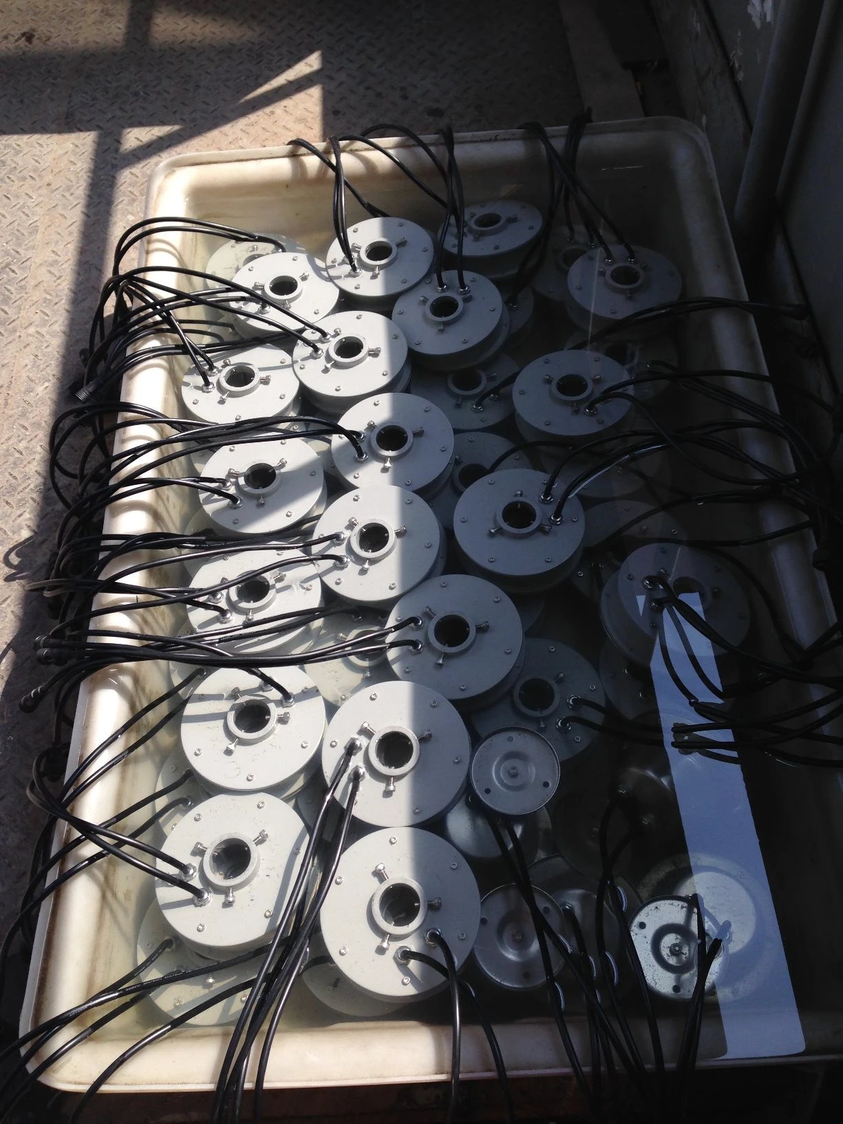 36W LED Fountain Light Ring, 316ss LED Underwater Lighting 36W Fountain Light
