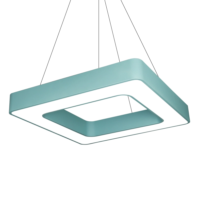 800*800mm Office Lighting Square LED Linear Lighting Different Colors