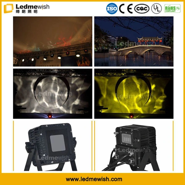 Outdoor LED water wave reflection effect building area lighting