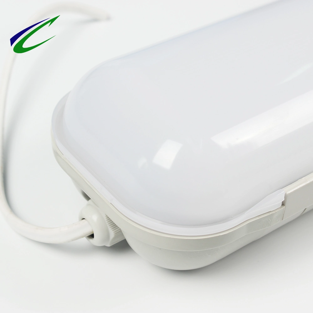 LED Tri-Proof Lighting Fixtures Waterproof Outdoor Light Packing Lot Supermarket Warehouse LED Lighting Tunnel Light