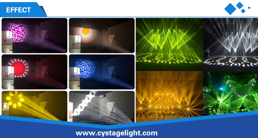 Stage Equipment Lighting 380W Beam/Spot/Wash 3in1 Moving Head Stage Lighting