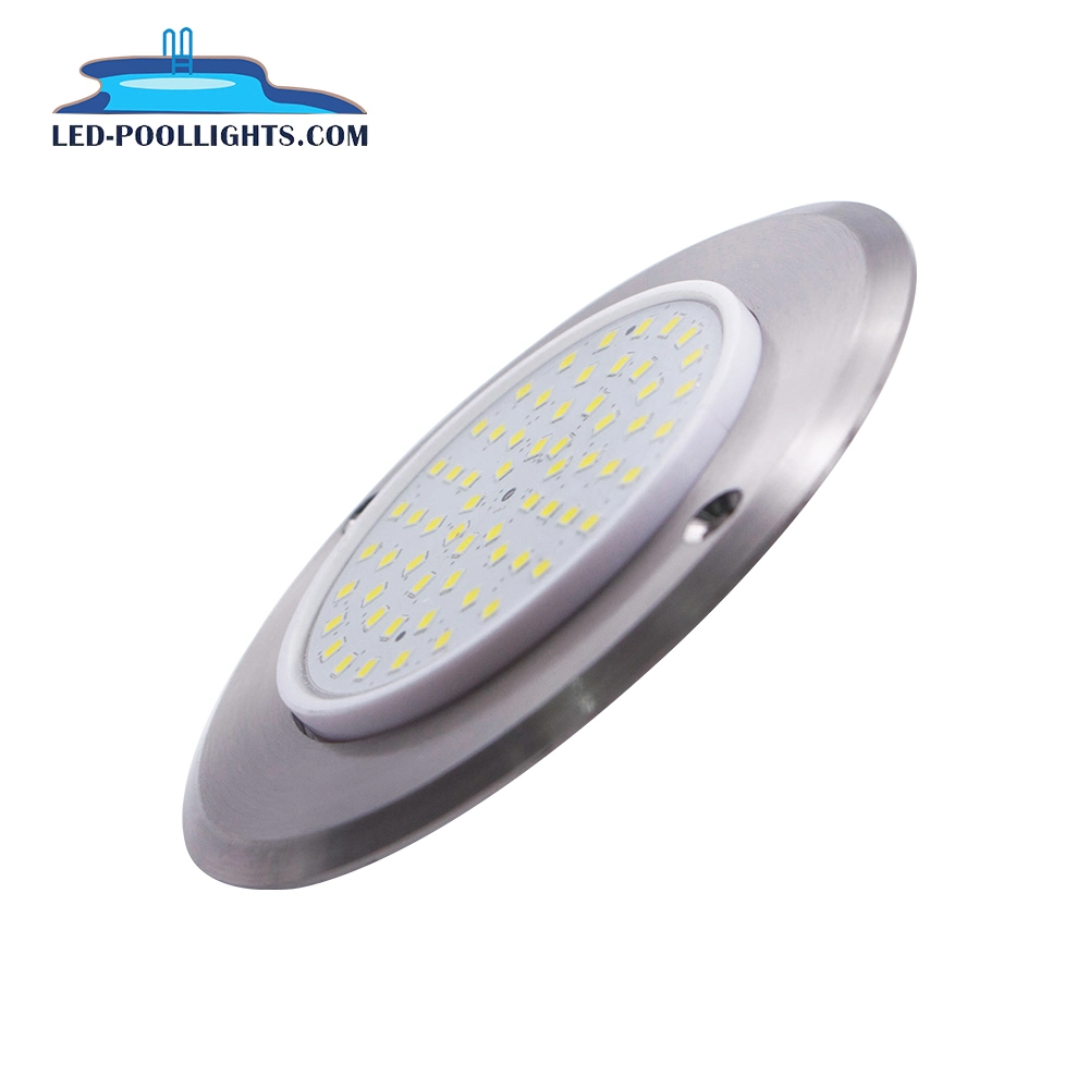 160mm DC12V 8mm Thickness 316ss Resin Filled LED Underwater Pool Light