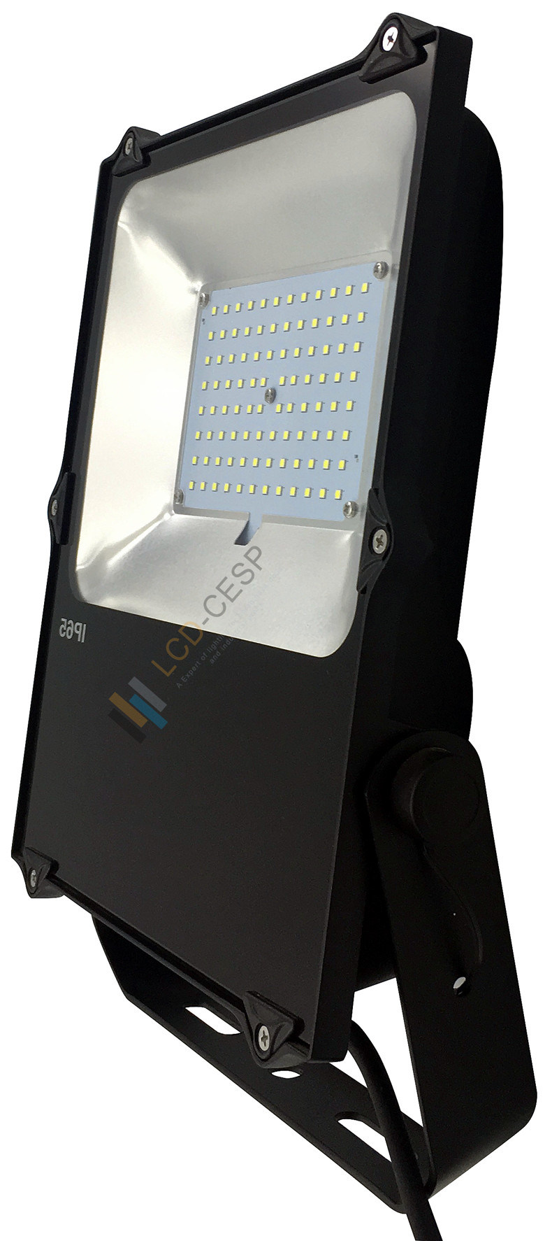 LED Flood Light PLC Control Dimmer IP66 Waterproof Exterior Lighting Fixture Flood Lights Wall Bracket Mount LED Floodlight Area and Recreational Floodlights