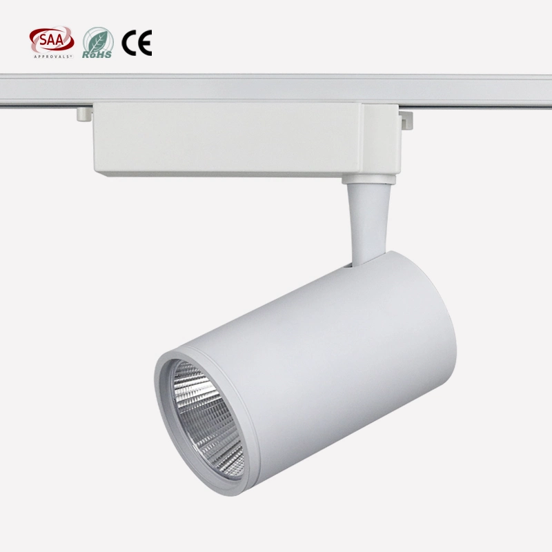 Commercial Indoor Lighting CREE High Color Rendering Index Lighting 12W 15W COB LED Track Light for Gallery Museum