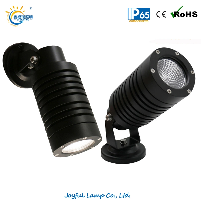Aluminum Outdoor LED Spot Light Spike Light 14W LED Projector Light Fecade Light DC24V LED Garden Spot Light Landscape Light with Anti-Glare Cover Optional