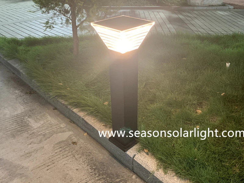 New 2021 Lighting Bright 8W LED Outdoor Solar Garden Light for Landscape Yard Lighting