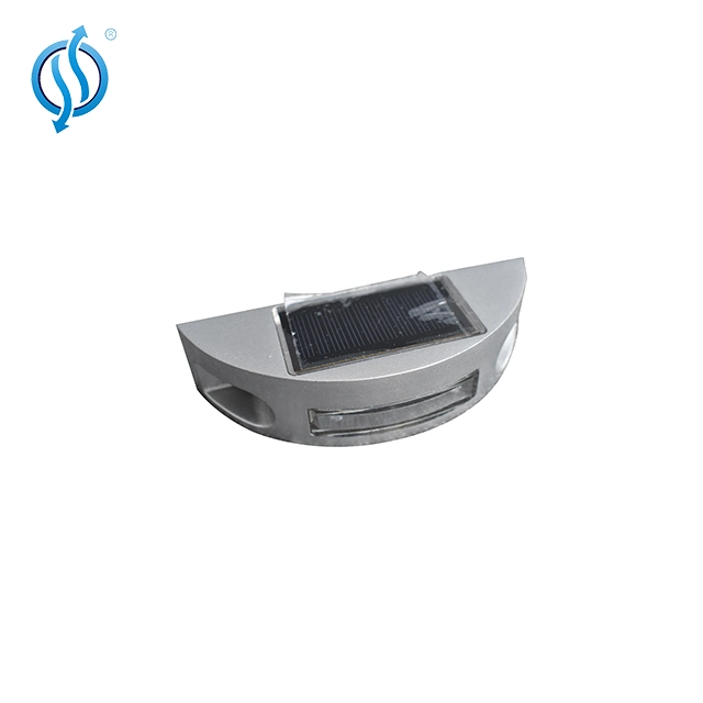 Arc-Shaped Aluminum Alloy Solar Road Stud Lights Waterproof Solar LED Deck Dock Lights