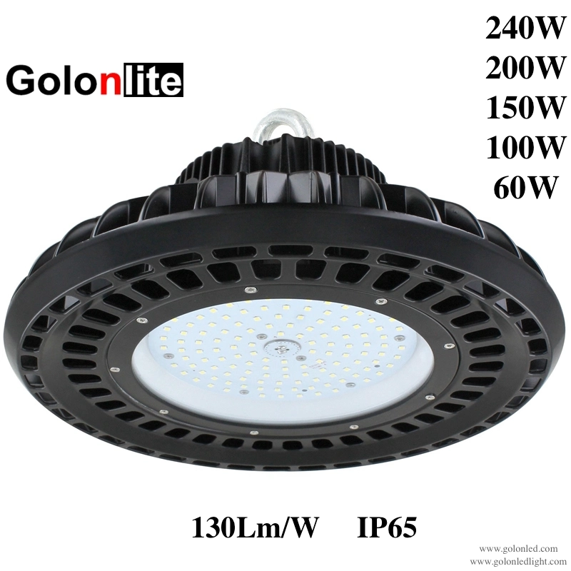 Project Lighting IP65 130lm/W MW Driver 200W UFO LED High Bay Light