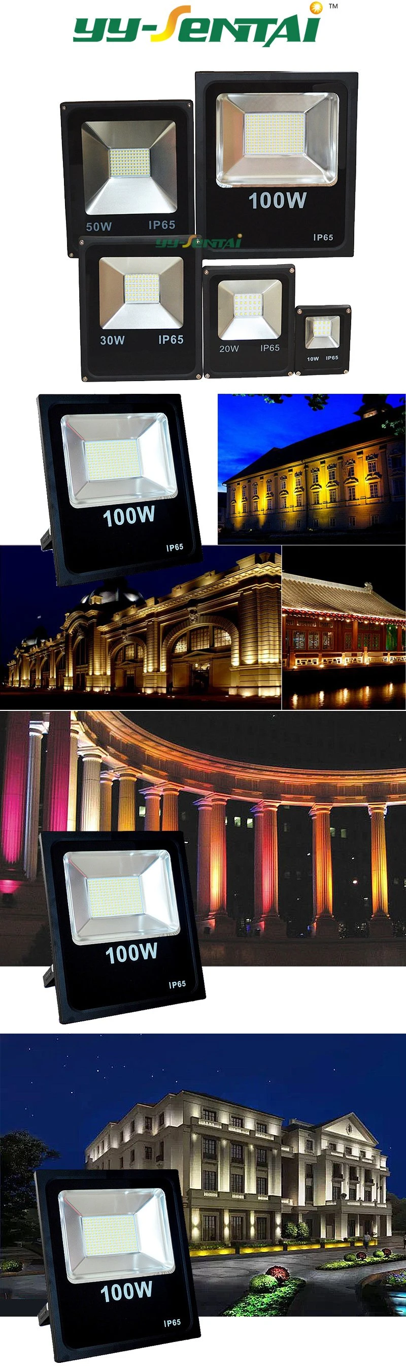 LED Lighting Lamp Building Material 20W IP65 Outdoor Lightings LED Flood Light Outdoor Lighting