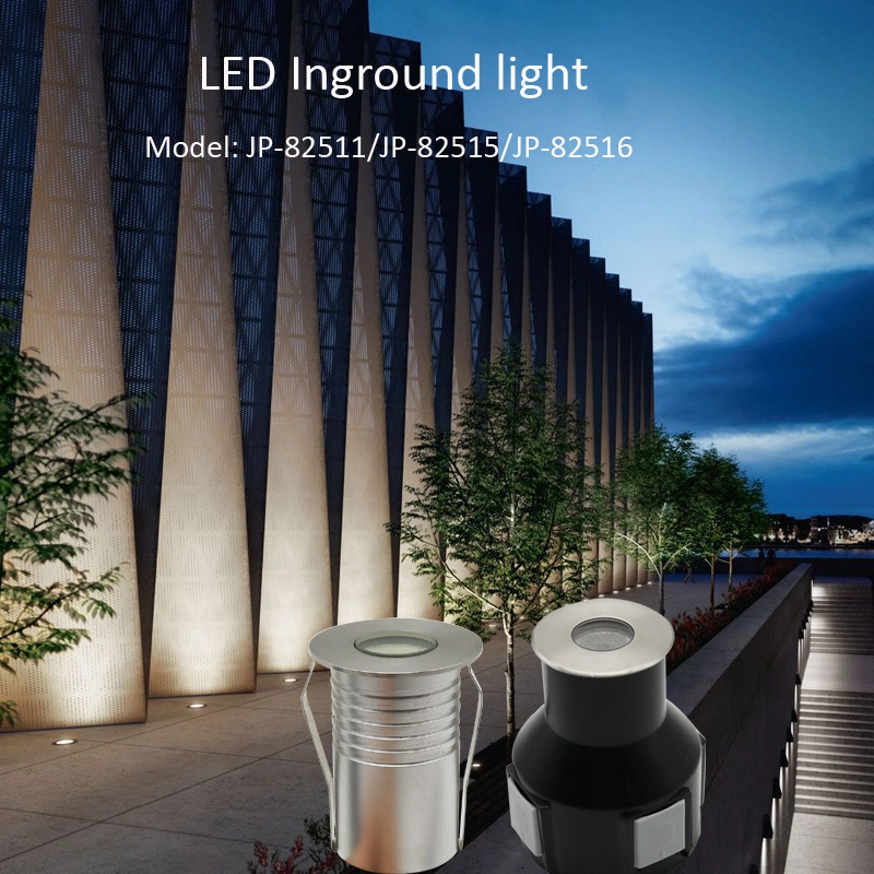 IP67 1W 2W 3W LED Inground Light Buried Step Light RGB LED Deck Light Asymmetrical LED Unground Light with Frosted Glass/Honeycomb Louver Optional