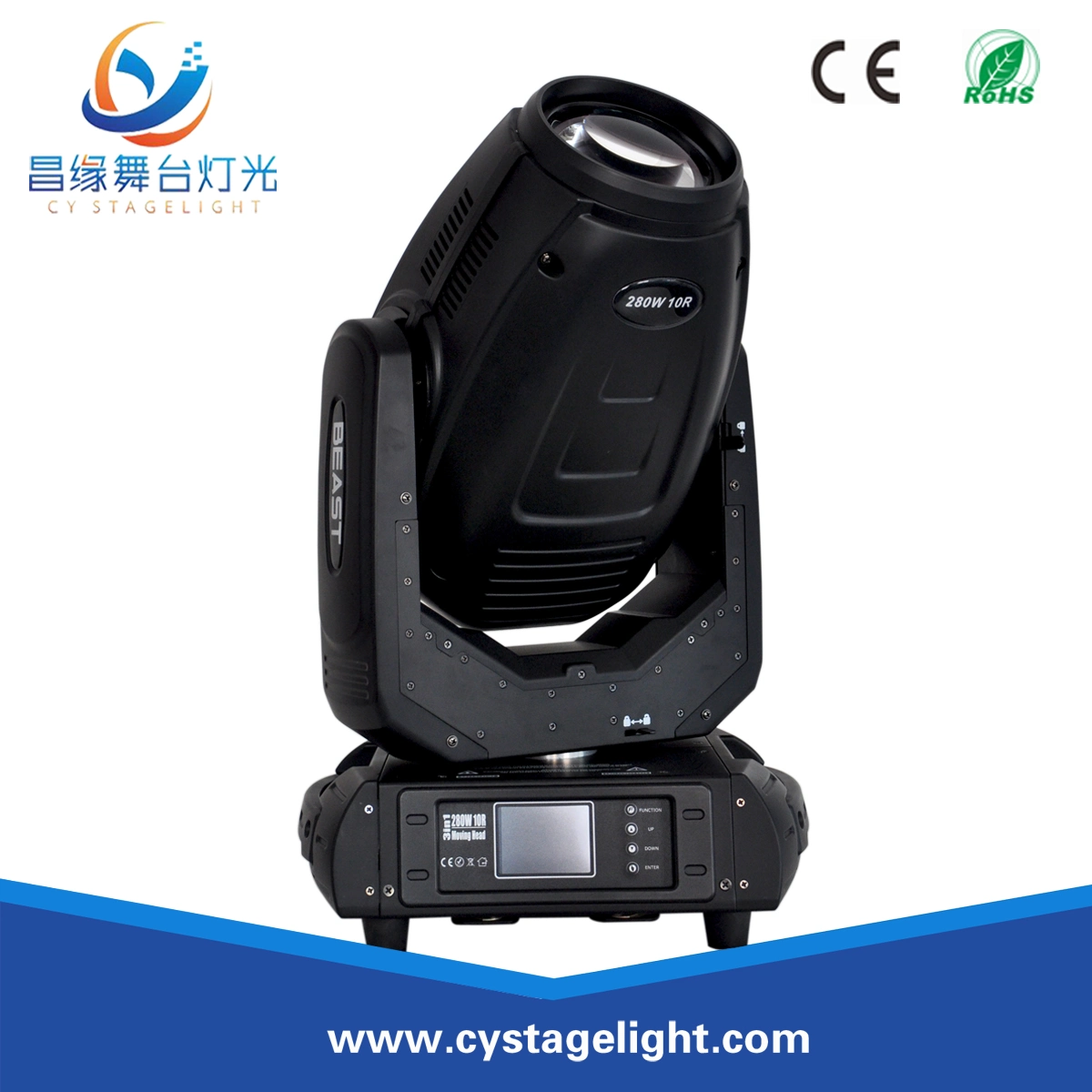 Professional performance/stage lighting 280W 10r beam/spot/wash moving head light