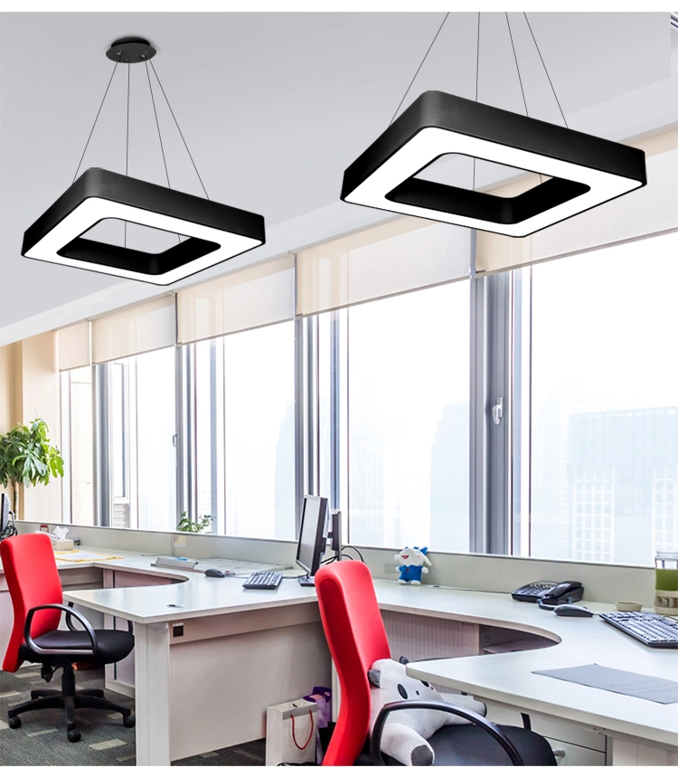 800*800 mm Office Lighting Square Shape LED Linear Lighting with Different Colors