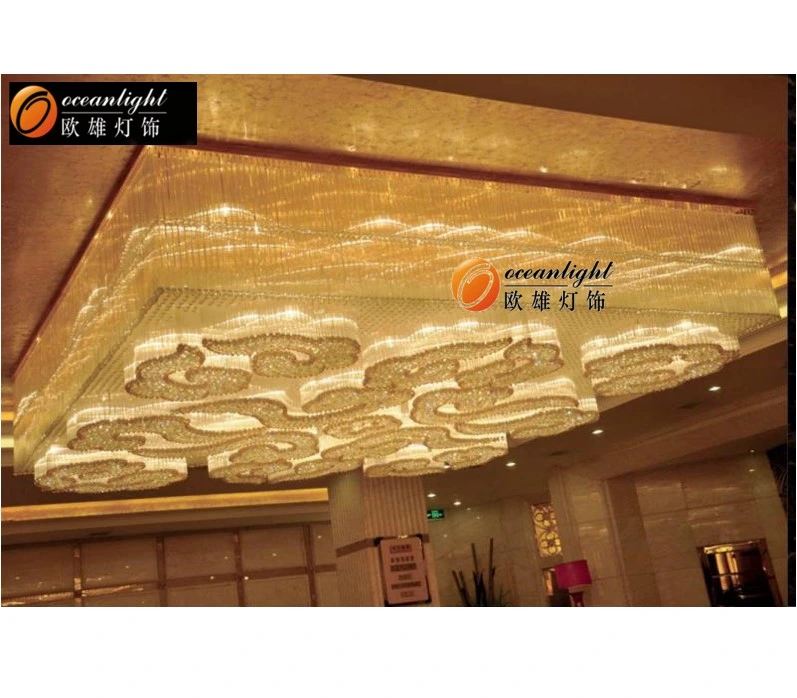 Chandelier Engineering Hotel Engineering Lighting Chandelier Lighting Crystal Chandelier Wedding Decoration