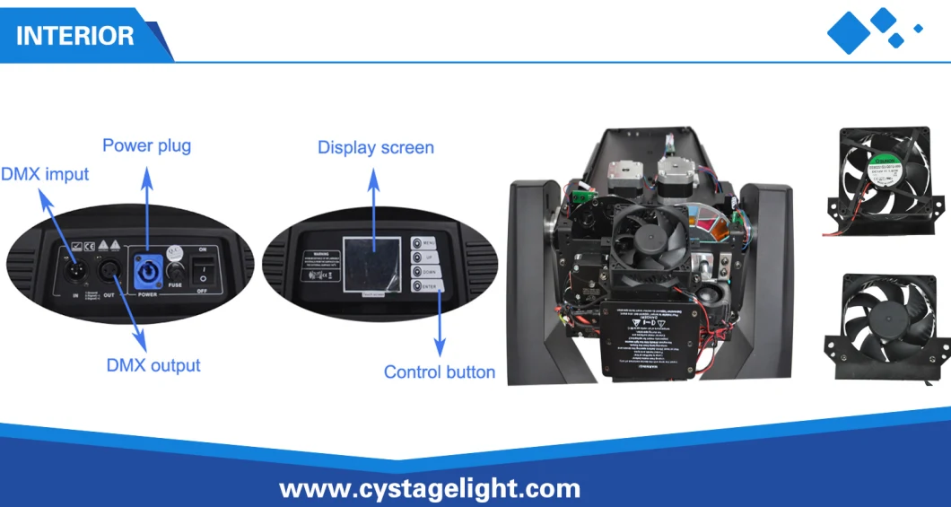 Stage Equipment Lighting 380W Beam/Spot/Wash 3in1 Moving Head Stage Lighting