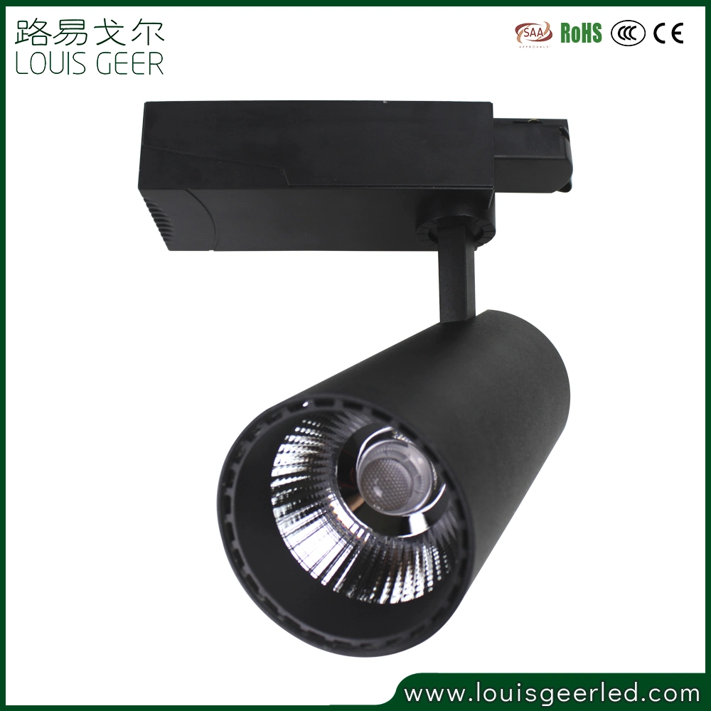 Omni-directional Rotatable Black LED Spotlight COB 25W LED Track Light