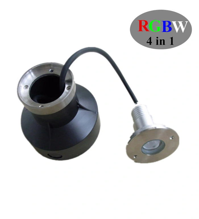 5W RGBW Adjustable Underground Light, 316ss LED Underground Light, LED Underground Light