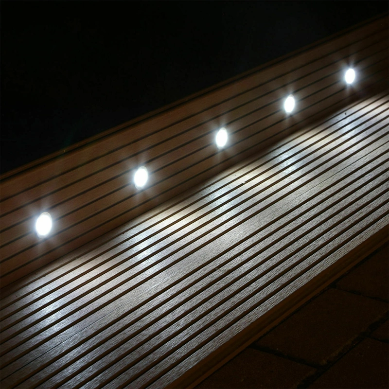 IP67 1W 2W 3W LED Inground Light Buried Step Light RGB LED Deck Light Asymmetrical LED Unground Light with Frosted Glass/Honeycomb Louver Optional