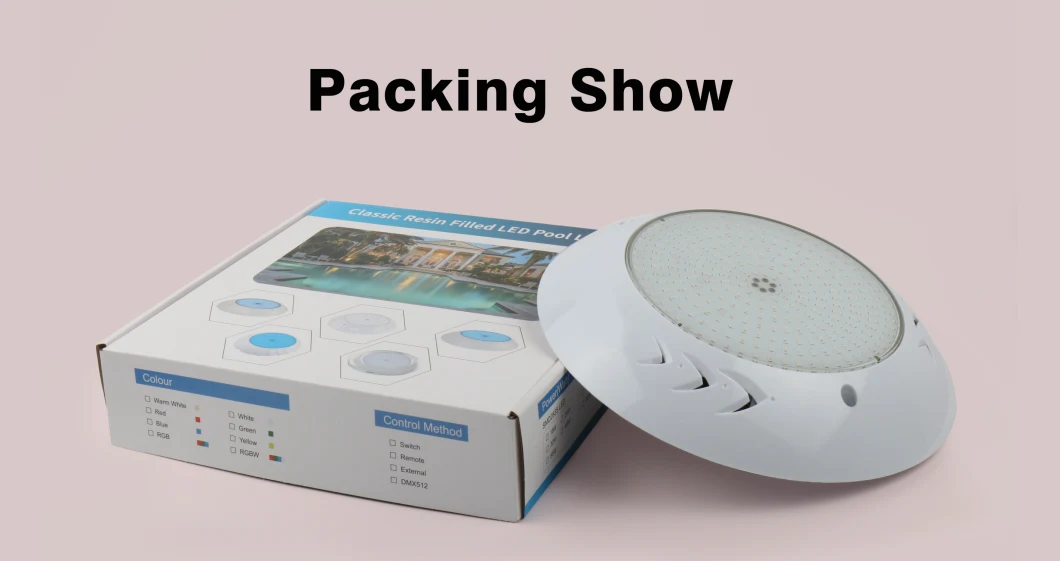 High Quality 18W Underwater LED Lamp IP68 Swimming Pool Lights Wall Mounted with Edison LED Chip