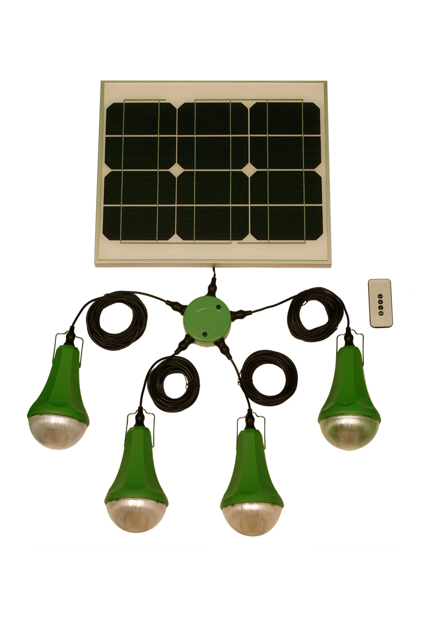 High Power Solar Home Lighting System Solar Lighting Kit with 3 Piece Solar Lights Global Sunrise