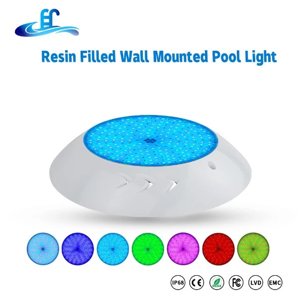 High Quality 18W Underwater LED Light IP68 Swimming Pool Light Wall Mount Edison LED Chip