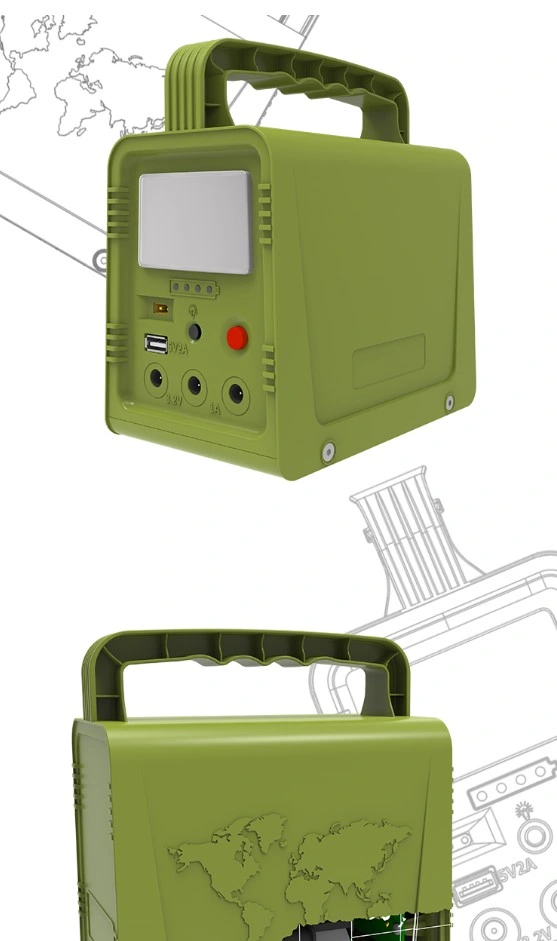 Solar Home Lighting System for Africa Home Lighting and Phone Charging