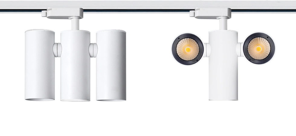 2*12W CREE COB LED Track Lighting Commercial Studio Lighting Spotlight