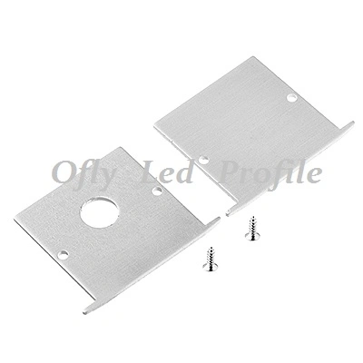 30X38mm Resessed LED Aluminum Profile with Flange for Architectural Lighting