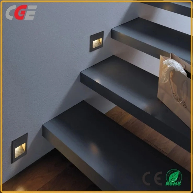 LED Step Deck Light Brass Stair Light LED Corner Light Outdoor Wall Light IP65
