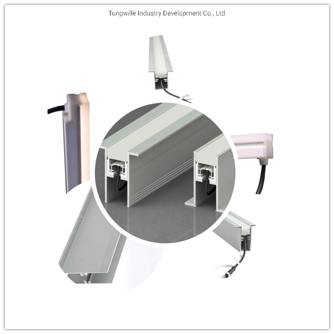 High Quality Waterproof Underground Recessed LED Aluminum Profile for Outdoor Lighting
