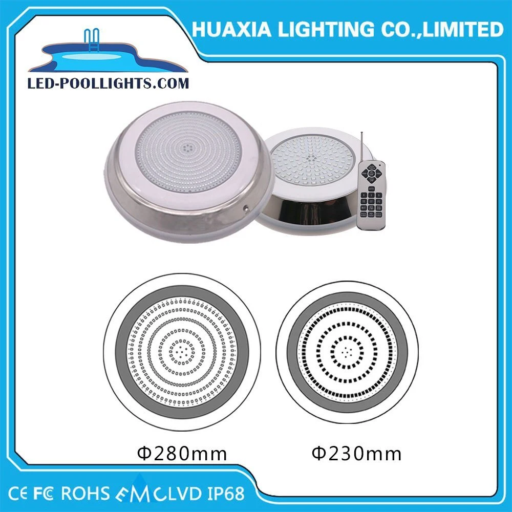 Surface Mounted IP68 Stainless Steel LED Swimming Pool Light LED Underwater Light