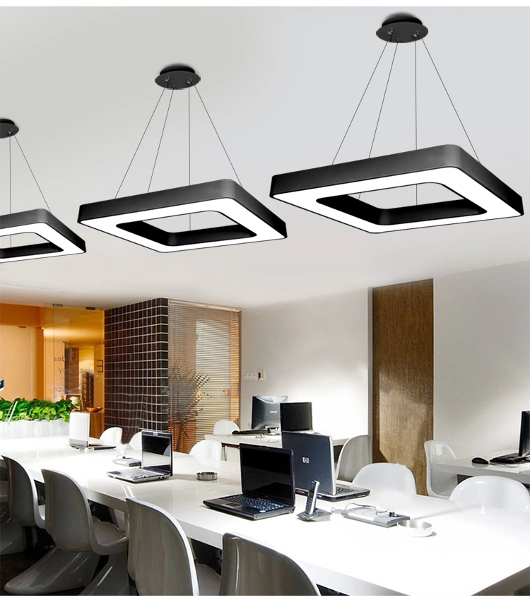 800*800 mm Office Lighting Square Shape LED Linear Lighting with Different Colors