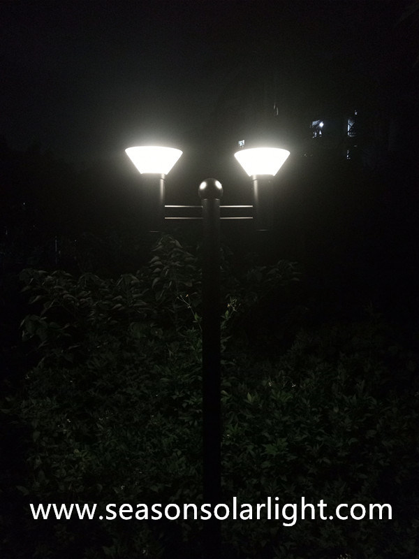 Outdoor Courtyard Landscape Lighting 10W Solar Powered Garden Light with Remote Control LED Lighting