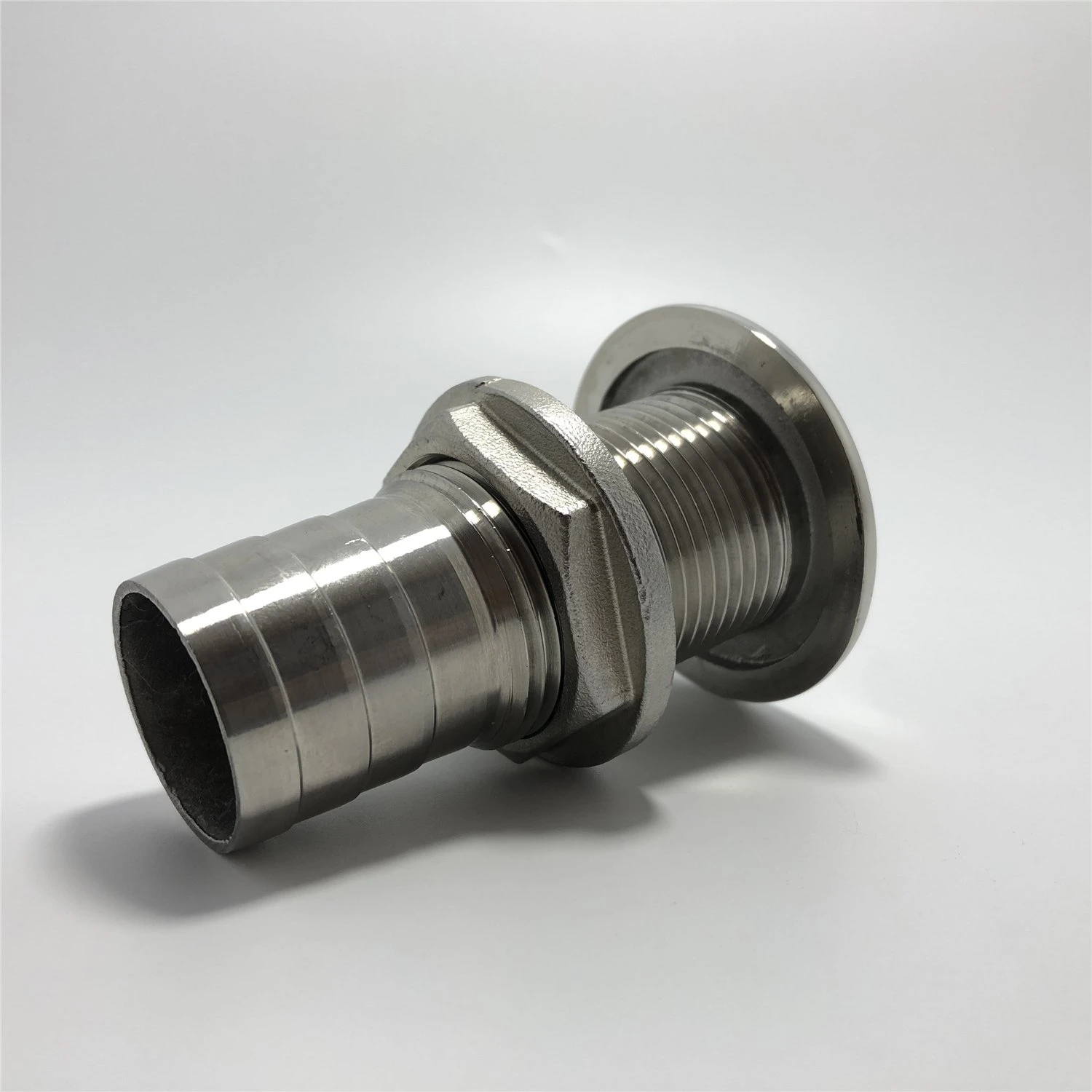 Marine Plumbing Fittings Marine Grade 316 Stainless Steel Boat Through Hull Drain